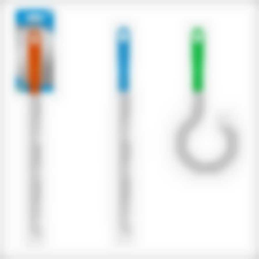 Щетка для банок и бутылок 3цв. 44см