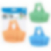 Подвесная подставка для щетки и губки 3цв.