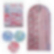 Чехол д/одежды со встав. (рис."Омега") 60*120*10 см 3цв