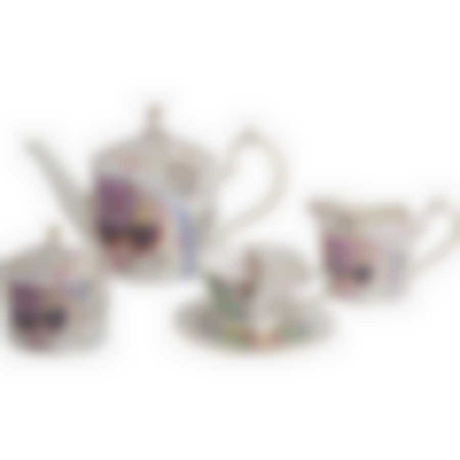 Чайный сервиз на 6 персон Lefard Радуга, 15 предметов