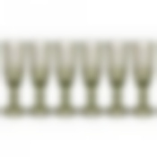 Набор бокалов для шампанского Серпентина из 6шт. 150мл. серия Muza color высота=20 см