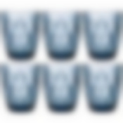 Набор стаканов Ромбо из 6шт. 240мл. серия Muza color высота=10 см