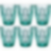 Набор стаканов Ромбо из 6шт. 240мл. серия Muza color высота=10 см