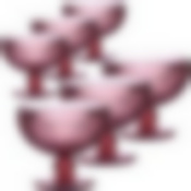 Набор креманок 400 мл 6 шт (цв. пурпурный) LR (х4)