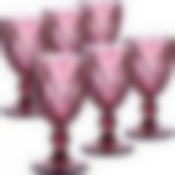 Набор бокалов 250 мл 6 шт (цв. пурпурный) LR (х4)