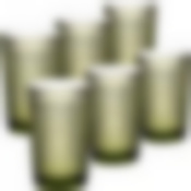 Набор стаканов 370 мл 6шт (цв. зеленый) LR (х4)