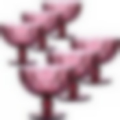 Набор креманок 400 мл 6 шт (цв. пурпурный) LR (х4)