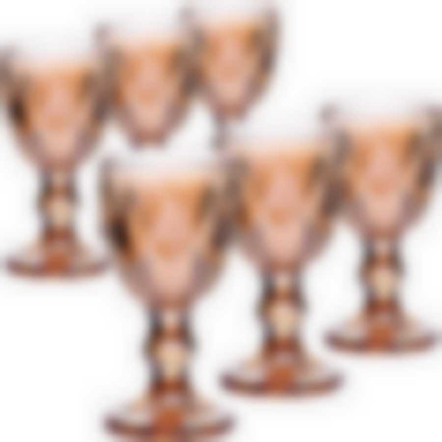 Набор рюмок 6шт 50мл ЗОЛОТО (х16)