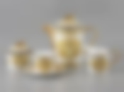 Чайный сервиз на 6 персон 15 пр."ВЕРСАЧЕ" белый 1000/200 мл.