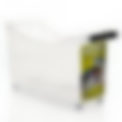 Контейнер хозяйственный универсальный на колесах 10 л, 462х162х272 мм (цвет в ассортименте)