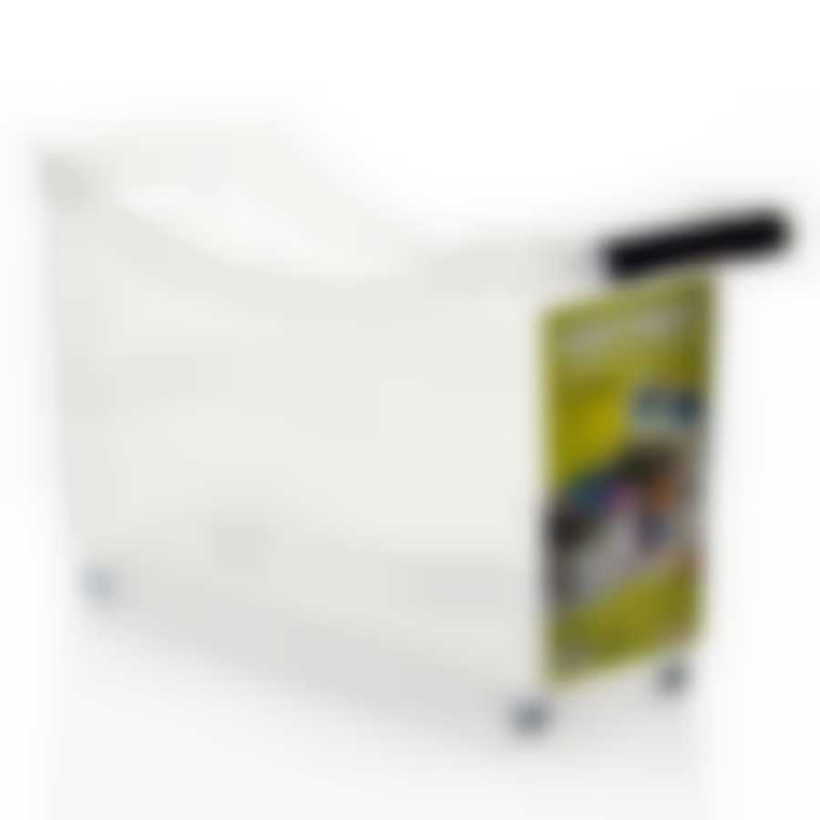 Контейнер хозяйственный универсальный на колесах 10 л, 462х162х272 мм (цвет в ассортименте)