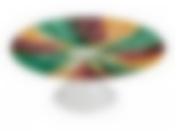 ЧАША ДЕКОРАТИВНАЯ "РАДУГА" ДИАМЕТР=21 СМ.ВЫСОТА=8 СМ.