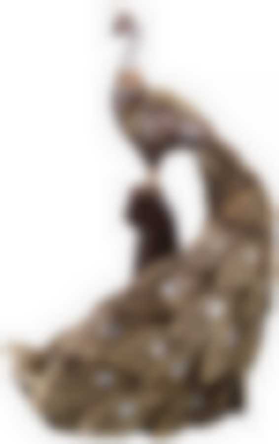 Подставка под бутылку Павлин 21,5*15*31,5 см.