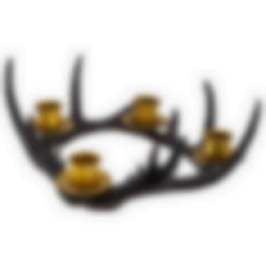 Подсвечник 4-х рожковый Рога 26*18*10 см