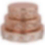 Набор из 3-х фуршетных подставок диаметр=30/25/20 см. высота=7 см.