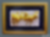 Панно "ЛОШАДИ" золото 85*120 см.