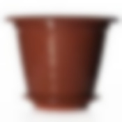 Горшок для цветов с поддоном "Виола", объем 16 л (коричневый)