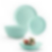 Столовый набор 19 предметов ДИВАЛИ ЛАЙТ ТЮРКУАЗ