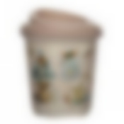 Термостакан с декором 300 мл (цвет в ассортименте)