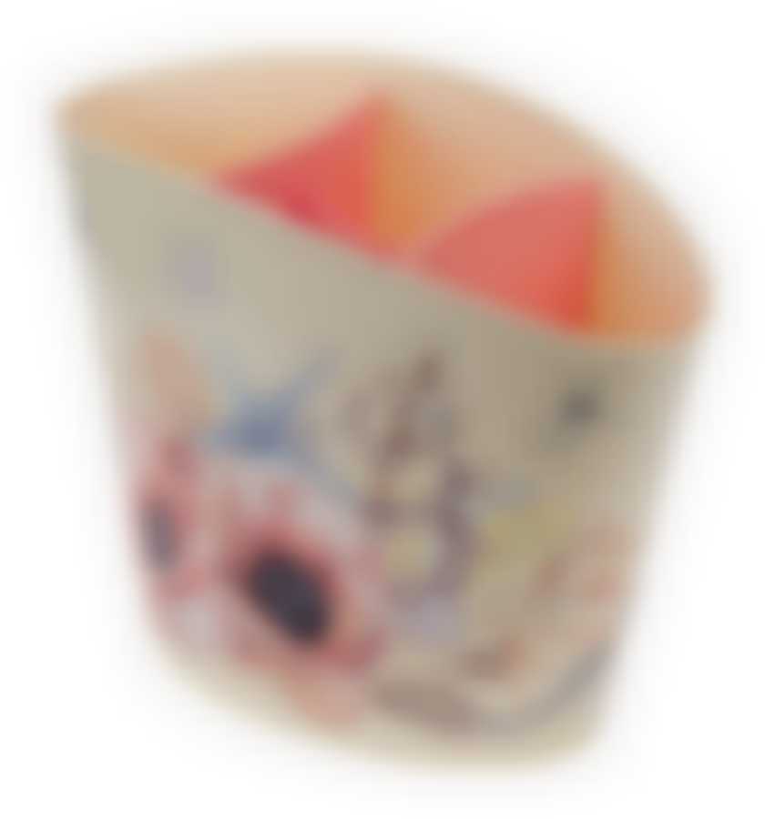 Сушилка для столовых приборов Idea Deco, 4 секции (маки)