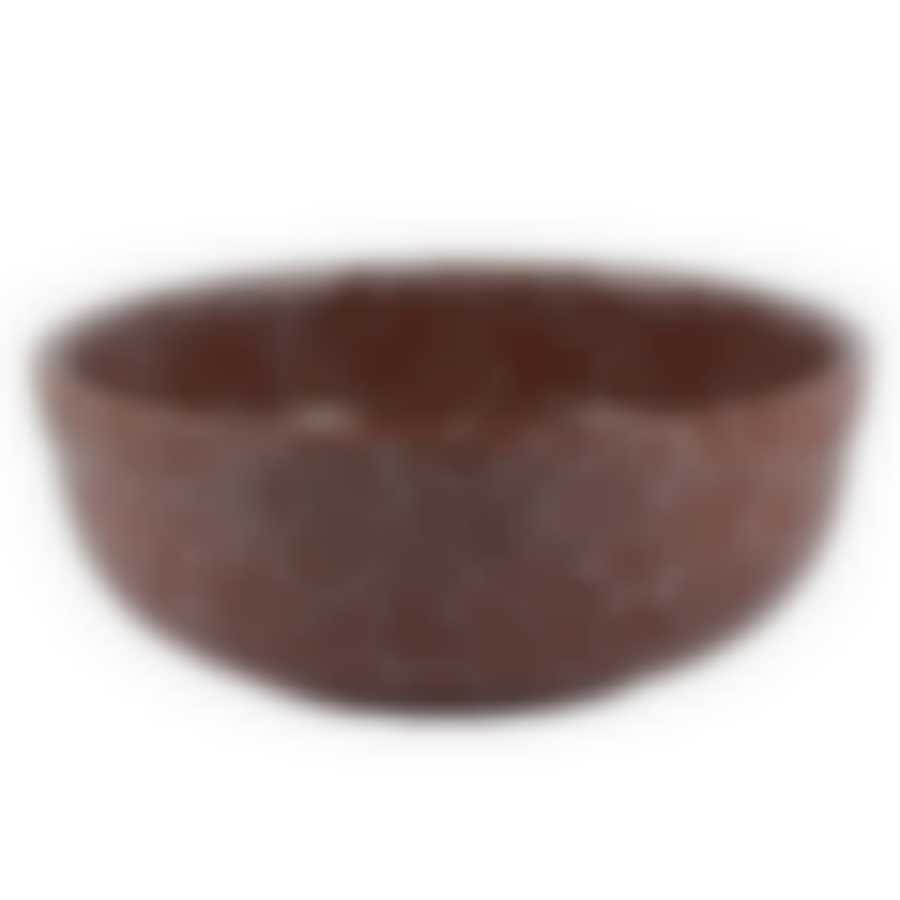 Салатник итальянский d19см (мрамор коричневый)  (8) 1СИ3-2мр