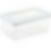 Емкость для сыпучих продуктов СТЕП 0,8л 16х10х7см Белый