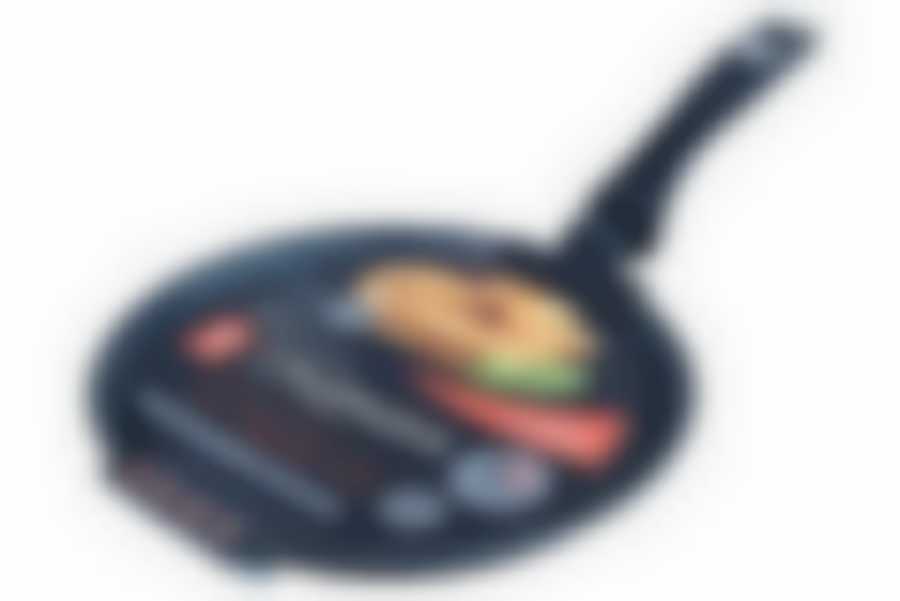 Сковорода-Блинница а/пр литая 24см Гранит ТМ Традиция ТГ6241