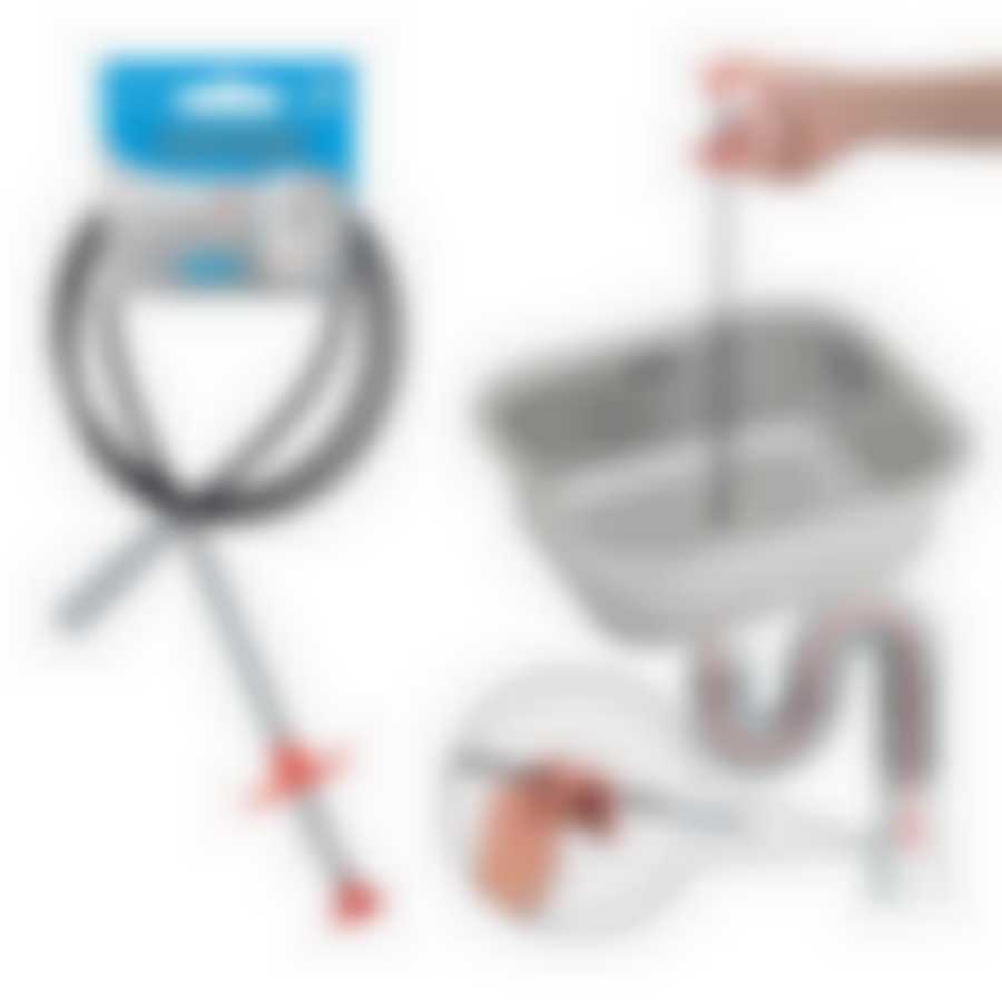 Трос для удаления засоров с щупом. Длина 60см. NEW