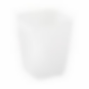 Стакан для зубных щеток 0,37л (белый) (уп.24)