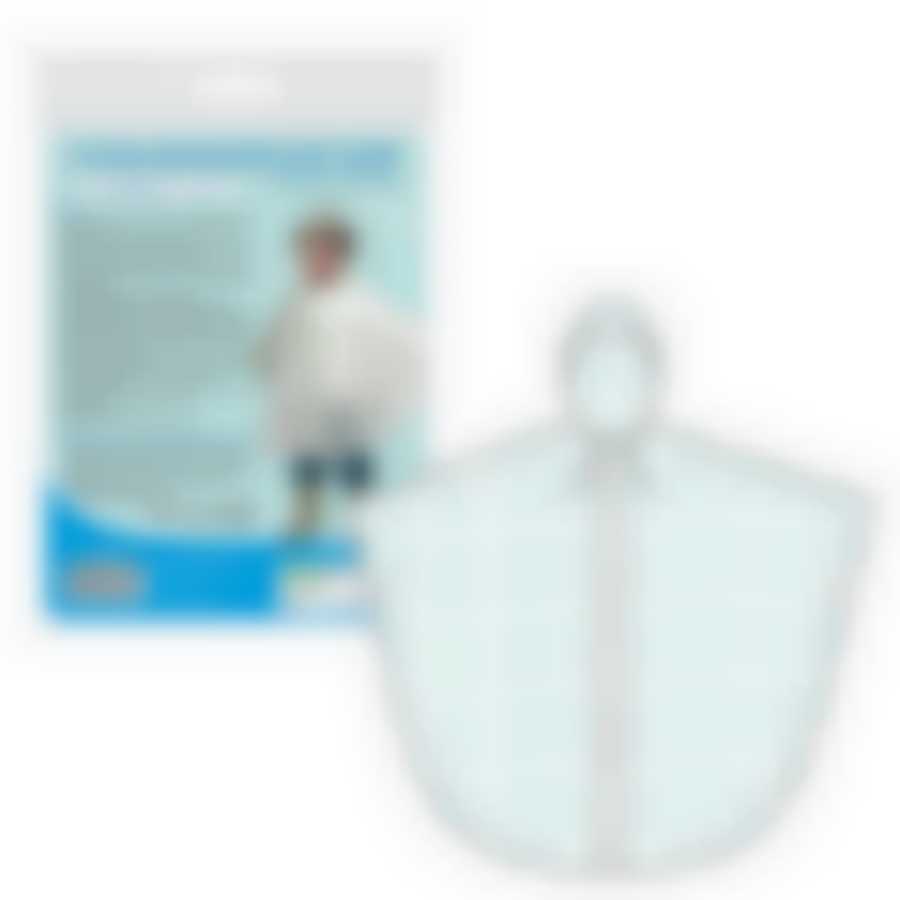 Плащ-дождевик "Пончо" с застежкой детский