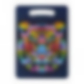 Доска разделочная деревянная "Цветной тигр" 29*21*0,6 см MARMITON