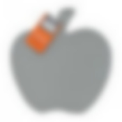 Доска разделочная пластиковая "Яблоко", 26*25*0,2 см BASIC Marmiton