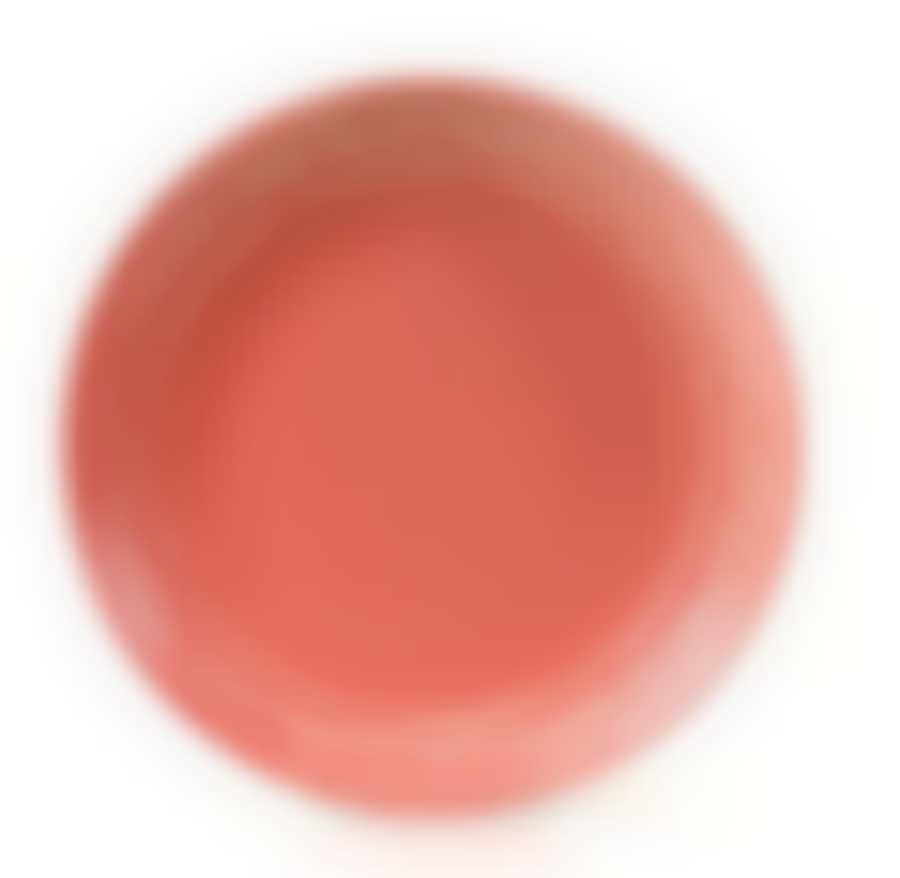 Тарелка плоская 8"-200мм "Меланж розовый"