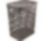 Корзина для белья ХАОС 55л французский серый