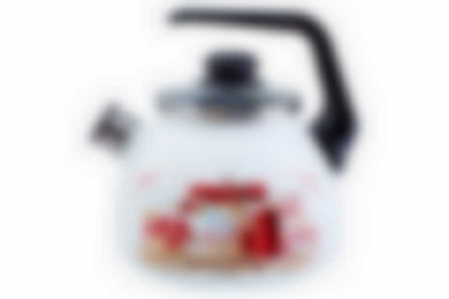 Чайник эмал 3,0л со свистком La Cuisine ТМ Appetite