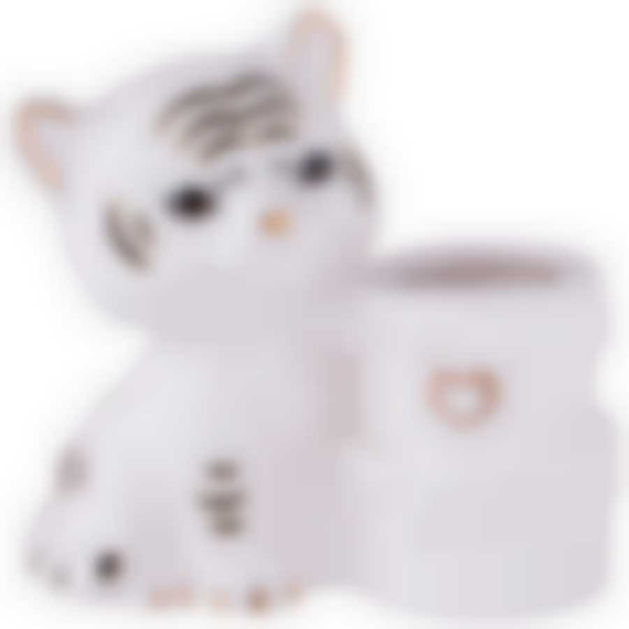 ПОДСТАВКА ДЛЯ ЗУБОЧИСТОК "ТИГРЕНОК" 7*4*7 СМ