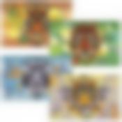 Салфетка "Ауф Тигр. Размер 41х26см. 4диз. NEW