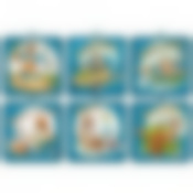 Прихватка "Тигрохоббия". Размер 16х16см. 6диз. NEW