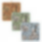 Прихватка "Исчезающая красота". 18х18см. 3цв NEW