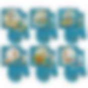 Прихватка с рукавицей "Тигрохоббия". Набор из 2-х пр. 6диз. NEW