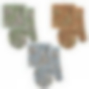 Прихватка с рукавицей. "Исчезающая красота". Набор из 2 пр. 3цв NEW