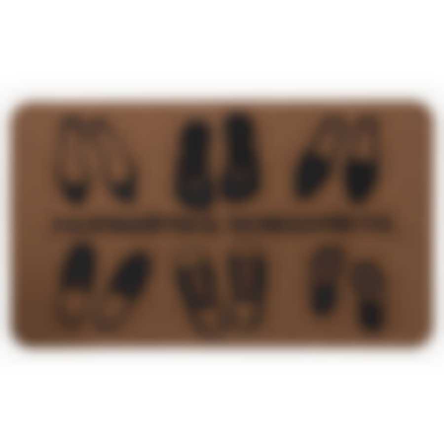 Коврик Familia 45х75 см "Разувайтесь пожалуйста", SUNSTEP