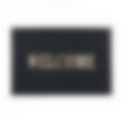 Коврик "Spongy" Welcome 40х60 см, черный, SUNSTEP