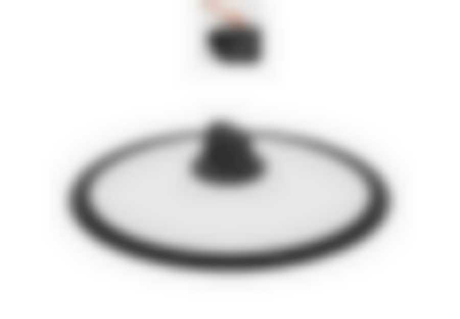 Стеклянная крышка с силиконовым ободом, 20 см, NADOBA, DARA