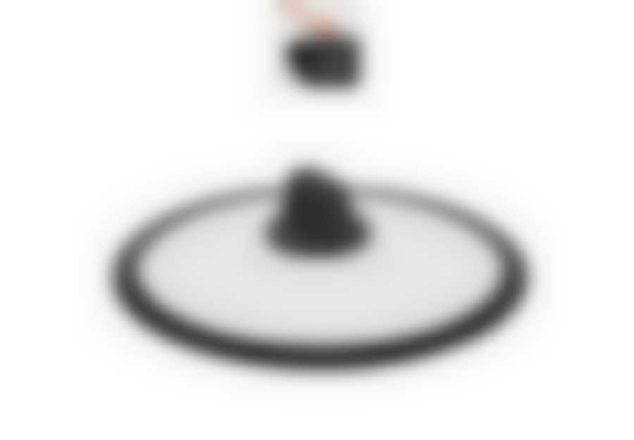 Стеклянная крышка с силиконовым ободом, 24 см NADOBA, DARA