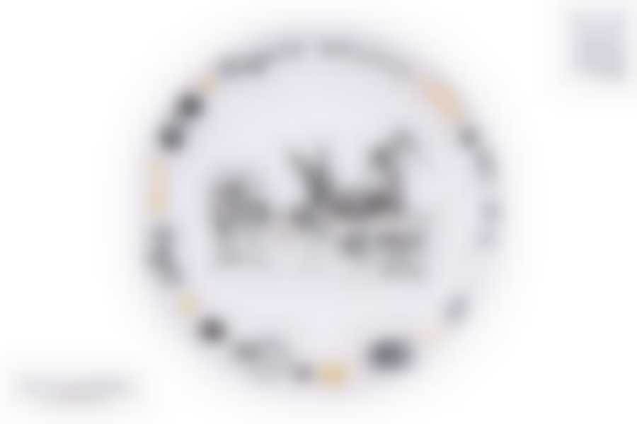 Тарелка десертная 19см ф.круг "Безумное чаепитие" п/у