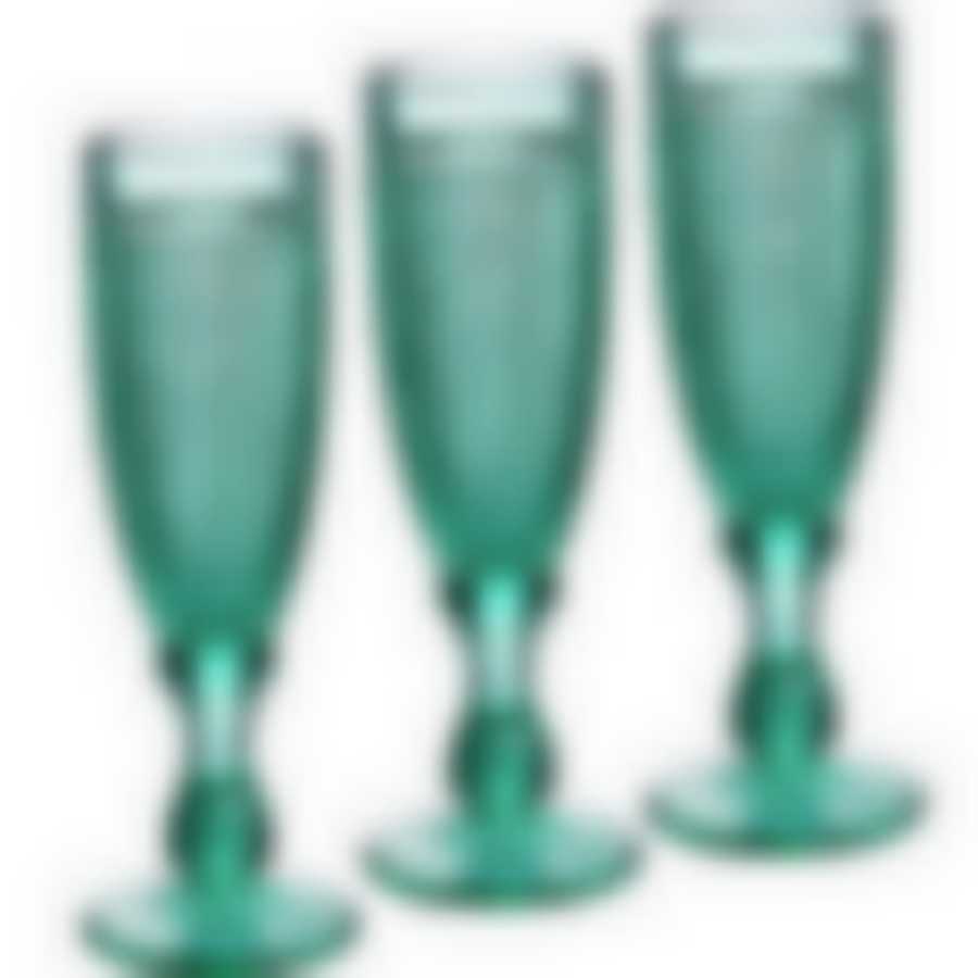 Набор бокалов 185 мл 6 шт (цв. зеленый) LR