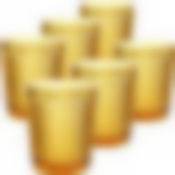 Набор стаканов 300 мл 6шт (цв. янтарный) LR