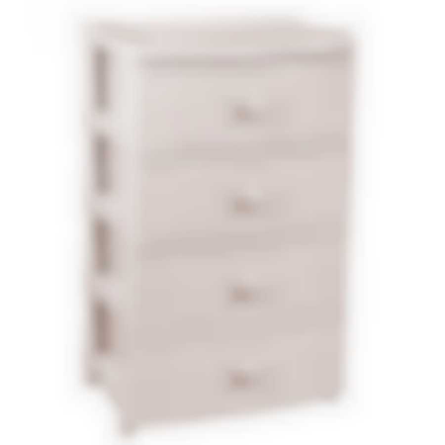 Комод 4-х секционный широкий Флоран (сл.кость)