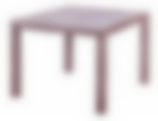 Стол Ротанг 940*940*740 (шоколад)